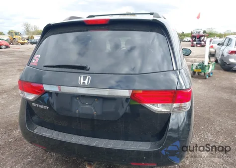 2014 Honda Odyssey Ex-L z USA, uszkodzony, nr VIN 5FNRL5H61EB032128